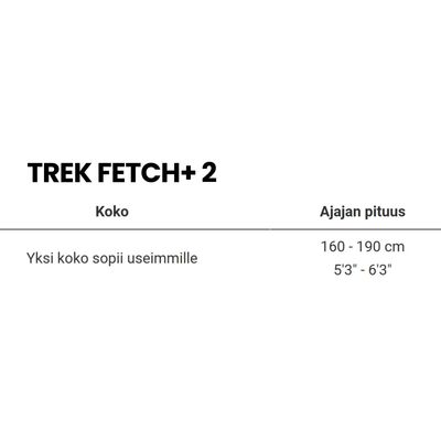 Trek Fetch+ 2 Trek Fetch+ 2
