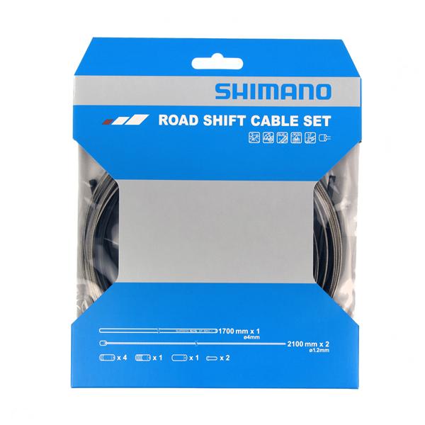 Shimano Vaihdevaijerisetti Road Rosteri, 170cm Shimano Vaihdevaijerisetti Road Rosteri, 170cm