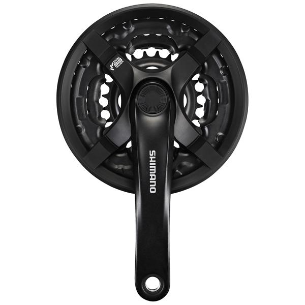 Shimano Kampisarja TY501, 170mm, 42t/34t/24t, Ketjusuojalla Shimano Kampisarja TY501, 170mm, 42t/34t/24t, Ketjusuojalla